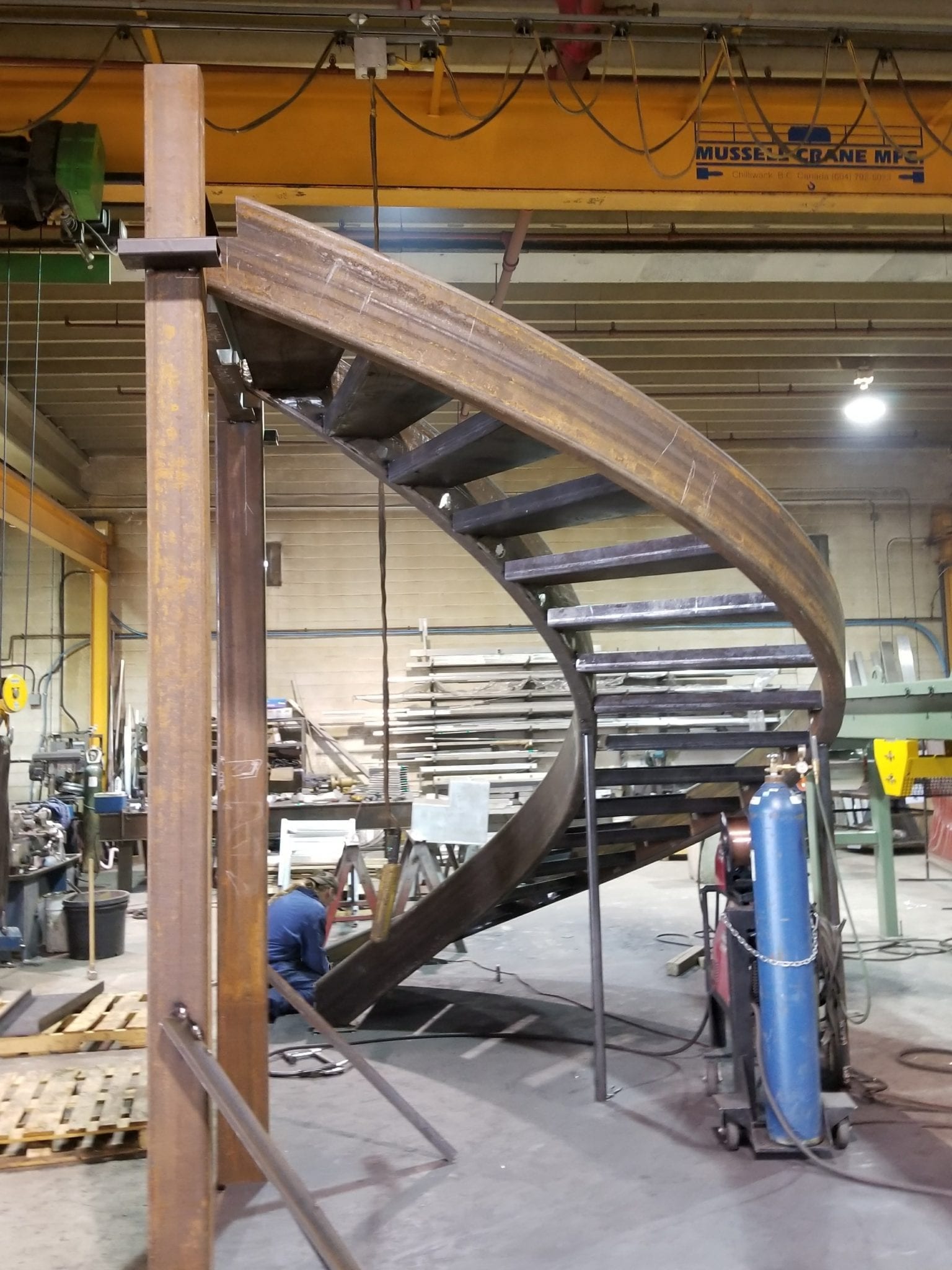 Custom Steel Stairs Rov Engineering Consultants